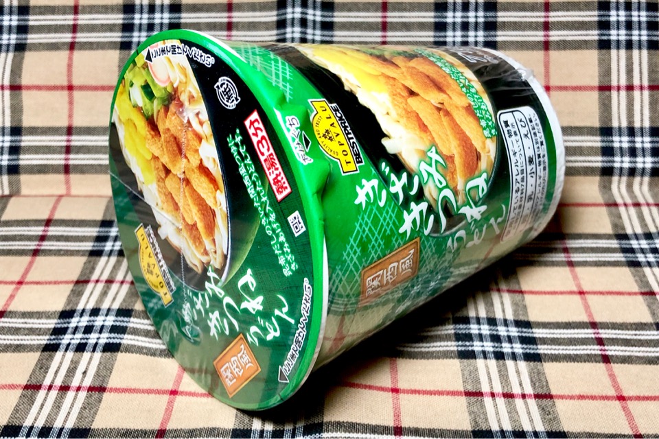 実食 トップバリュ 関西風 きざみきつねうどん 円のカップ麺